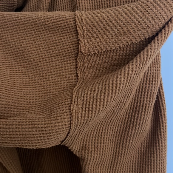 Maeve Anthropology Waffle Sweater - Picture 7 of 7